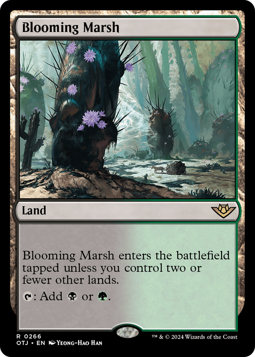 Blooming Marsh (OTJ-266) [Outlaws of Thunder Junction] MTG Single Wizards of the Coast