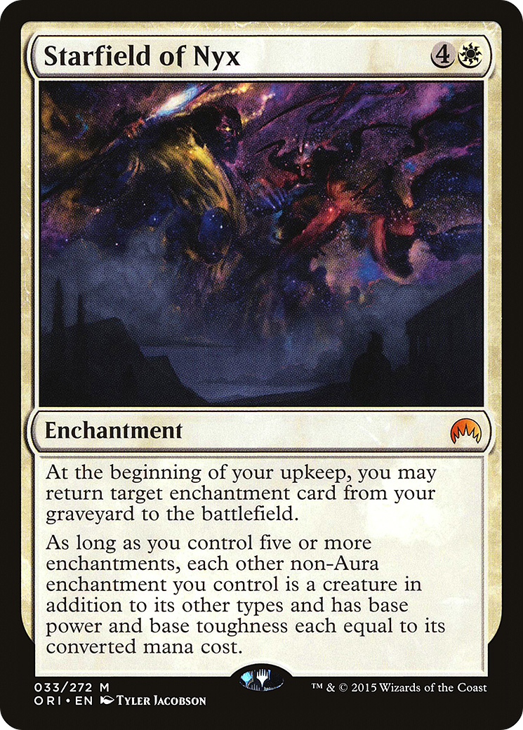 Starfield of Nyx (ORI-033) [Magic Origins] Foil MTG Single Wizards of the Coast