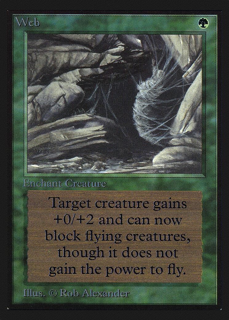 Web (CED-229) [Collectors' Edition] MTG Single Wizards of the Coast