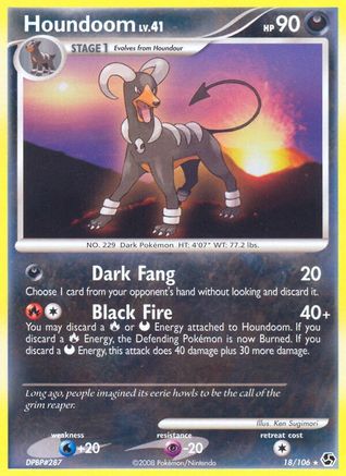 Houndoom (/106) [DP: Great Encounters] Pokemon Single Pokémon