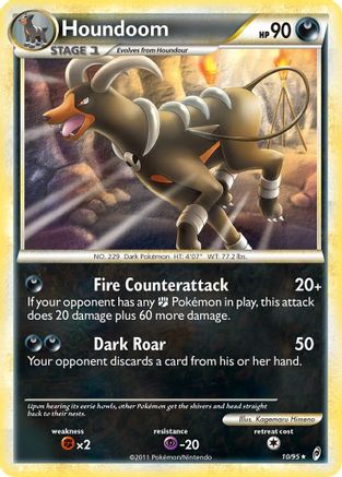 Houndoom (/95) Reverse Holofoil [HGSS: Call of Legends] Pokemon Single Pokémon