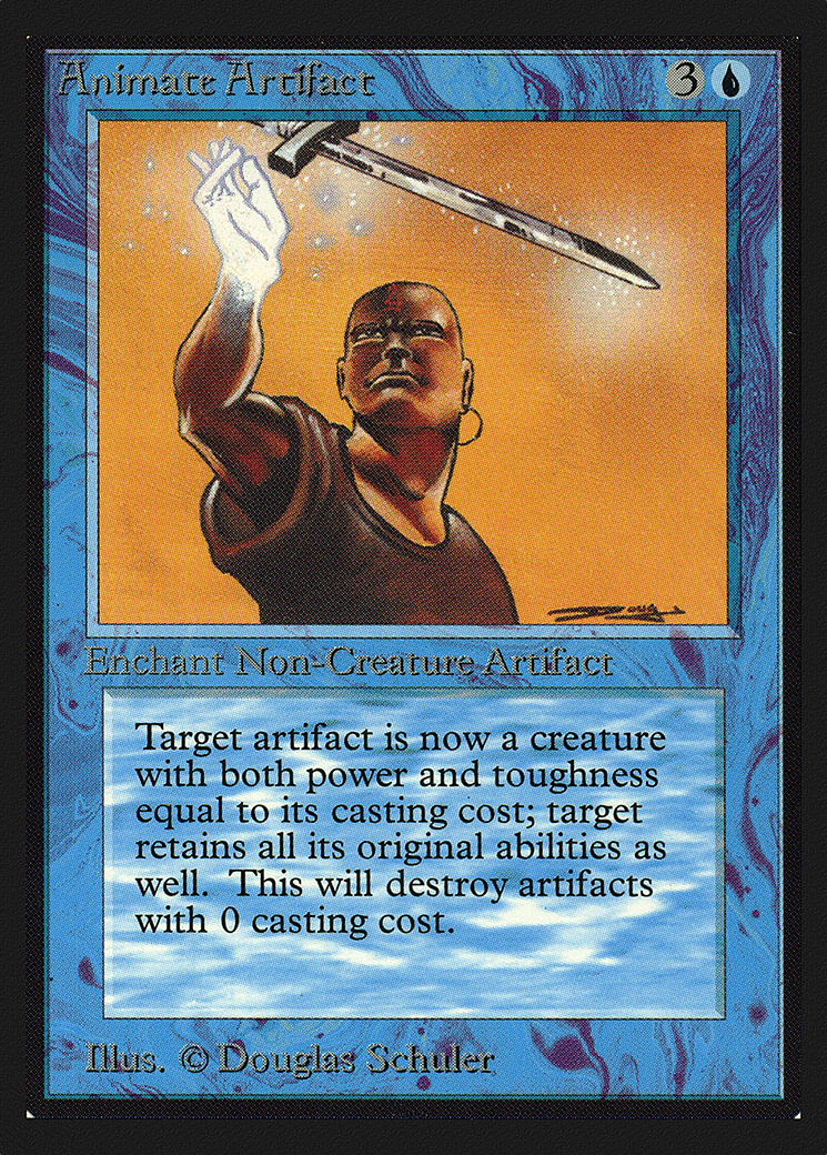 Animate Artifact (IED-049) [Intl. Collectors' Edition] MTG Single Wizards of the Coast