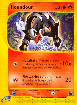 Houndour (/144) Reverse Holofoil [Vintage: Skyridge] Pokemon Single Pokémon
