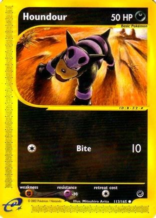 Houndour (/165) Reverse Holofoil [Vintage: Expedition] Pokemon Single Pokémon
