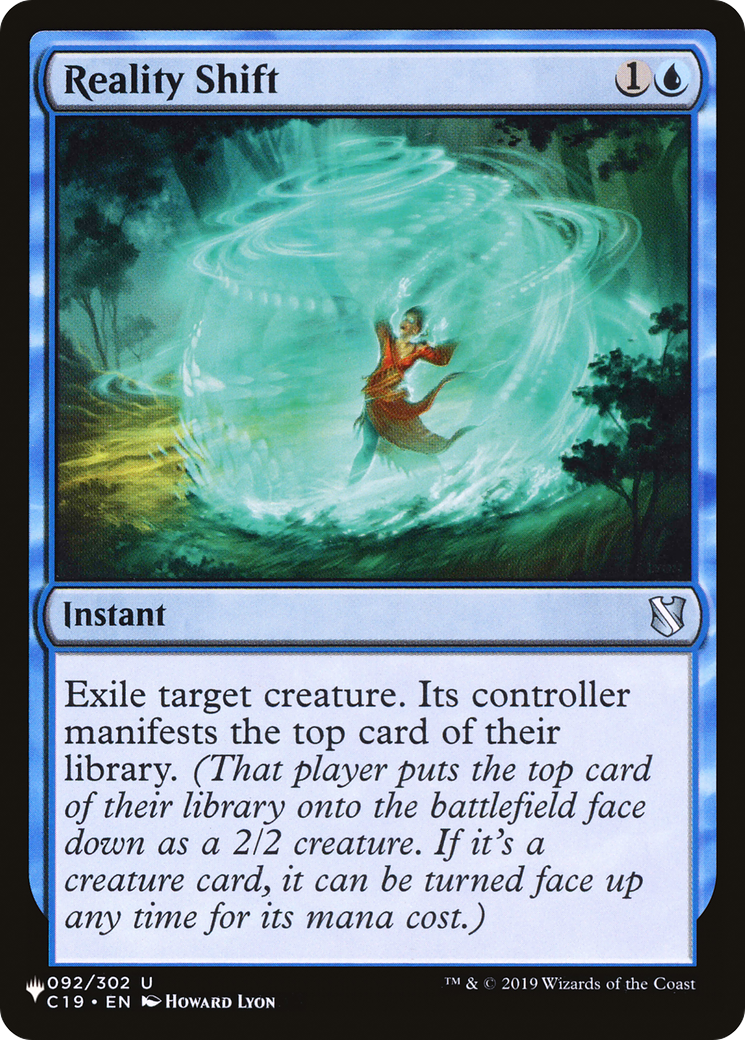Reality Shift (LIST-C19-92) [Mystery Booster] The List MTG Single Wizards of the Coast