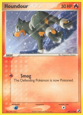 Houndour (/115) Reverse Holofoil [EX: Unseen Forces] Pokemon Single Pokémon
