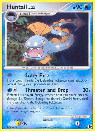 Huntail (/106) [DP: Great Encounters] Pokemon Single Pokémon