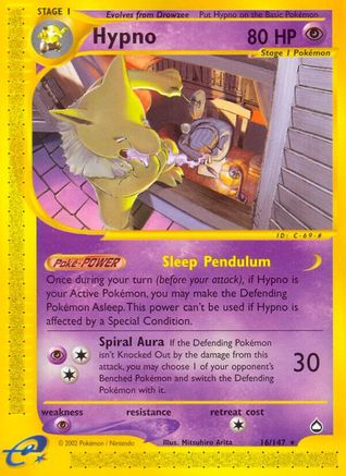 Hypno (/147) [Vintage: Aquapolis] Pokemon Single Pokémon