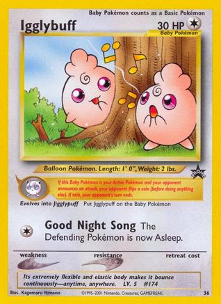 Igglybuff (36/53) [Promos: WoTC Promo] Pokemon Single Pokémon
