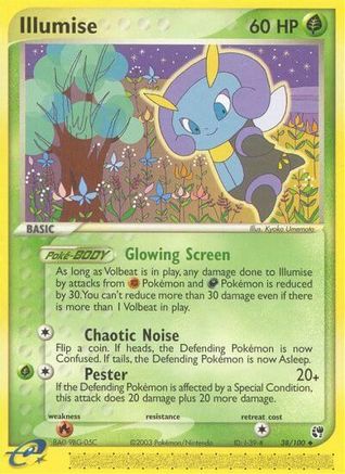 Illumise (/100) Reverse Holofoil [EX: Sandstorm] Pokemon Single Pokémon