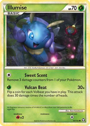 Illumise (/102) [HGSS: Triumphant] Pokemon Single Pokémon