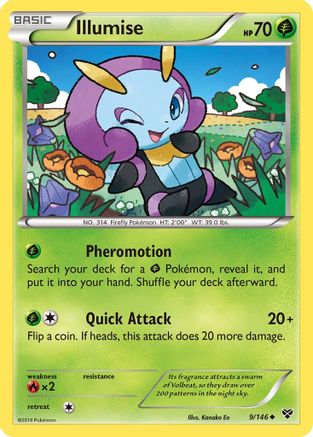 Illumise (/146) Reverse Holofoil [XY: Base Set] Pokemon Single Pokémon