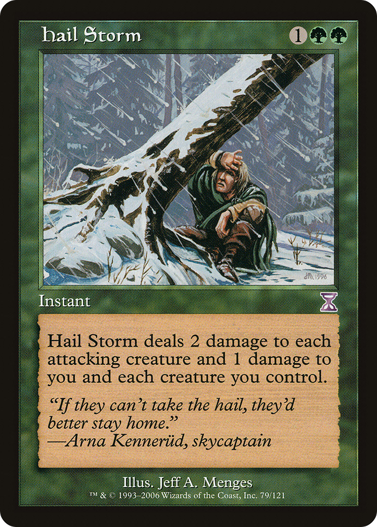 Hail Storm (TSB-079) [Time Spiral Timeshifted] MTG Single Wizards of the Coast