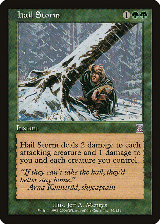 Hail Storm (TSB-079) [Time Spiral Timeshifted] MTG Single Wizards of the Coast