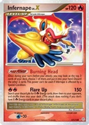 Infernape LV.X (121/130) - [DP: Base Set] Holofoil Pokemon Single Pokémon