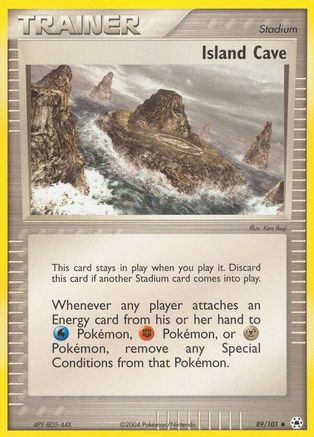 Island Cave (/101) Reverse Holofoil [EX: Hidden Legends] Pokemon Single Pokémon