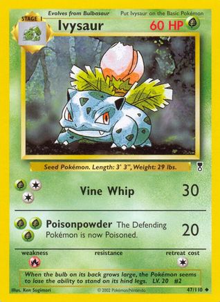 Ivysaur (/110) Reverse Holofoil [Vintage: Legendary Collection] Pokemon Single Pokémon