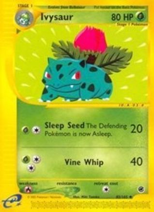 Ivysaur (/165) Reverse Holofoil [Vintage: Expedition] Pokemon Single Pokémon