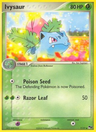 Ivysaur 007/017 [Promos: POP Series 2] Pokemon Single Pokémon