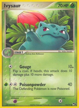Ivysaur 014/017 [Promos: POP Series 3] Pokemon Single Pokémon