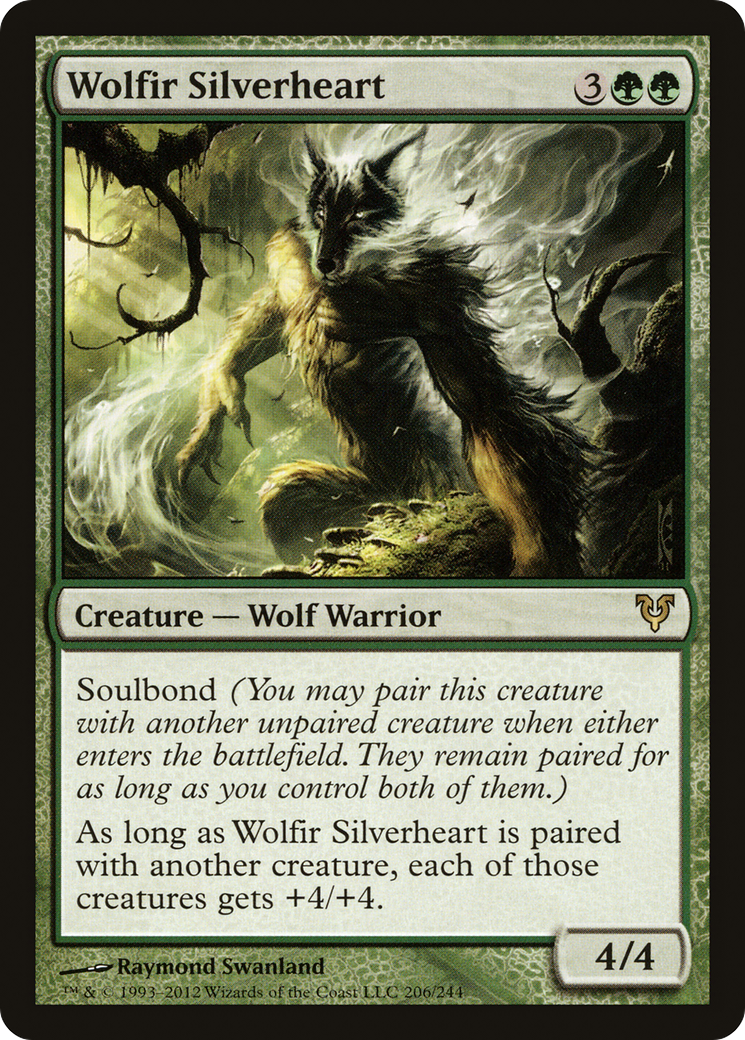 Wolfir Silverheart (AVR-206) [Avacyn Restored] MTG Single Wizards of the Coast