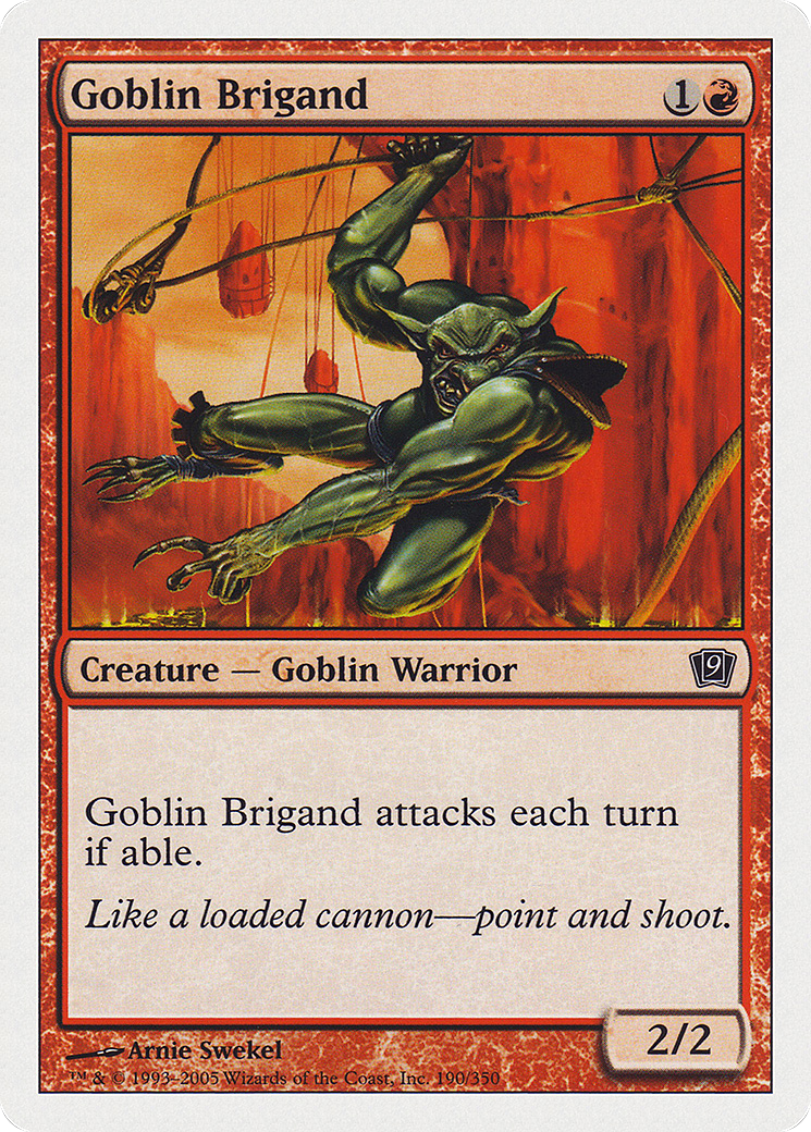 Goblin Brigand (9ED-190) [9th Edition] MTG Single Wizards of the Coast