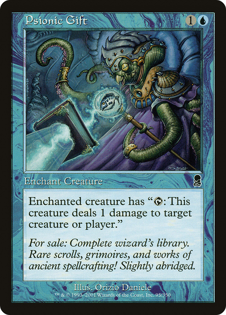 Psionic Gift (ODY-095) [Odyssey] Foil MTG Single Wizards of the Coast