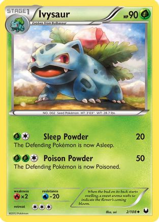 Ivysaur (/108) [BW: Dark Explorers] Pokemon Single Pokémon