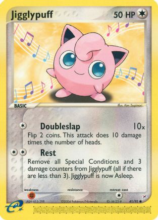 Jigglypuff (/95) Reverse Holofoil [EX: Team Magma vs Team Aqua] Pokemon Single Pokémon