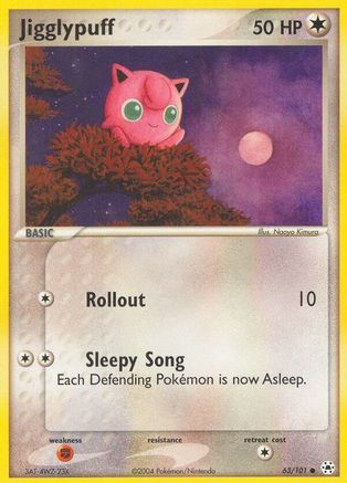 Jigglypuff (63/101) Reverse Holofoil [EX: Hidden Legends] Pokemon Single Pokémon