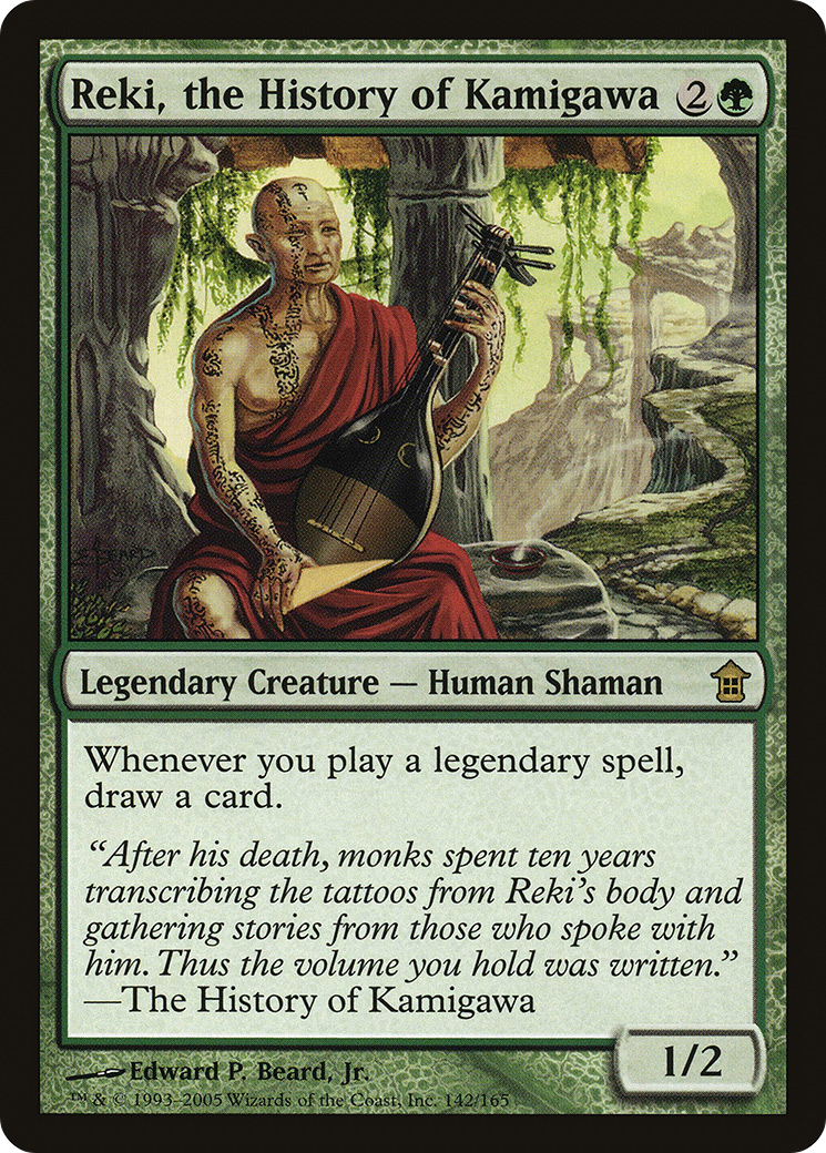 Reki, the History of Kamigawa (SOK-142) [Saviors of Kamigawa] Foil MTG Single Wizards of the Coast