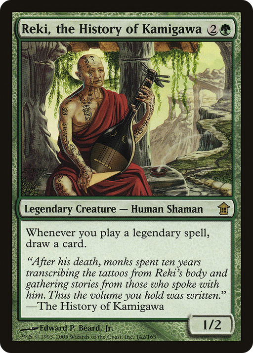 Reki, the History of Kamigawa (SOK-142) [Saviors of Kamigawa] MTG Single Wizards of the Coast