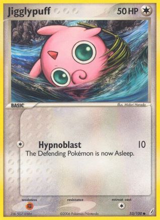 Jigglypuff (53/100) Reverse Holofoil [EX: Crystal Guardians] Pokemon Single Pokémon
