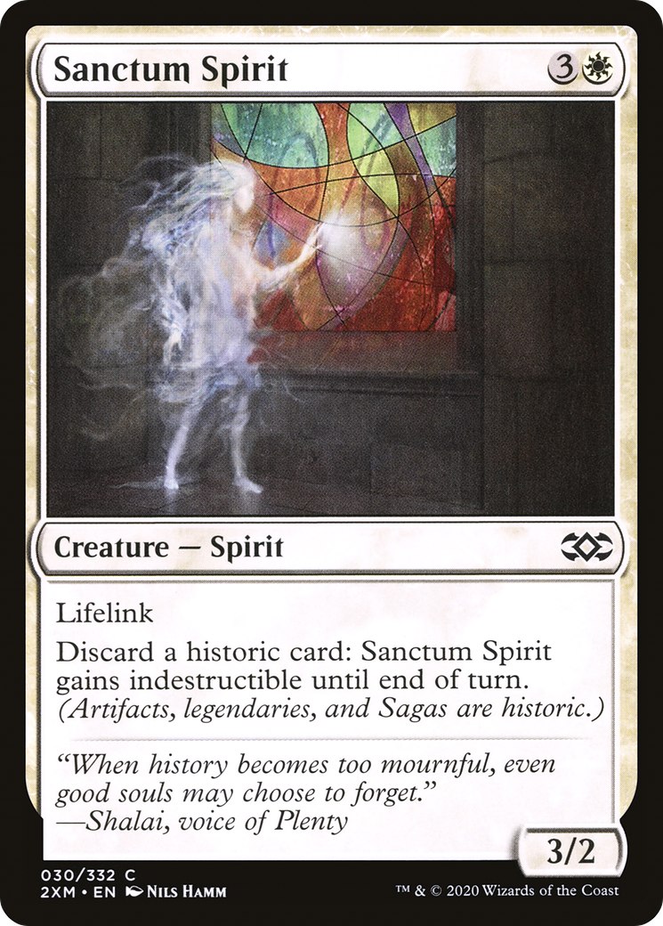 Sanctum Spirit (2XM-030) [Double Masters] Foil MTG Single Wizards of the Coast