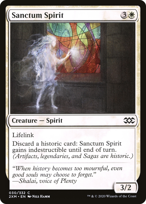 Sanctum Spirit (2XM-030) [Double Masters] Foil MTG Single Wizards of the Coast