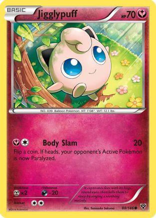 Jigglypuff (88/146) [XY: Base Set] Pokemon Single Pokémon