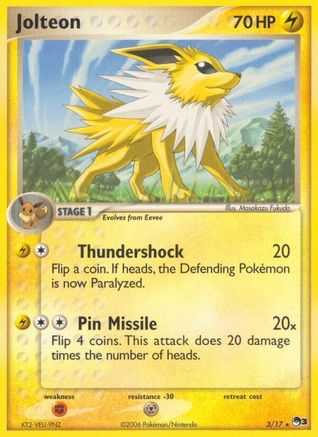 Jolteon (3/17) [Promos: POP Series 3] Pokemon Single Pokémon