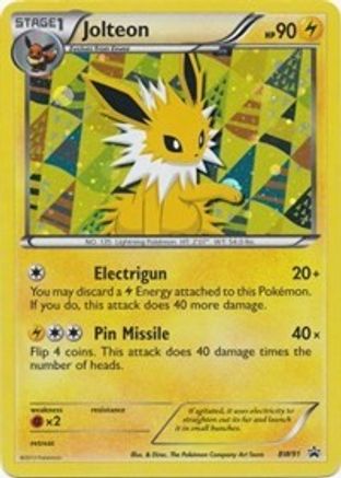 Jolteon - BW91 (/101) Holofoil [Promos: BW Promos] Pokemon Single Pokémon
