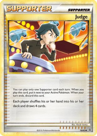Judge (78/95) Reverse Holofoil [HGSS: Unleashed] Pokemon Single Pokémon