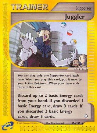 Juggler (/147) Reverse Holofoil [Vintage: Aquapolis] Pokemon Single Pokémon