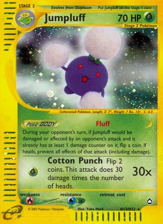 Jumpluff (H13) (/147) Holofoil [Vintage: Aquapolis] Pokemon Single Pokémon
