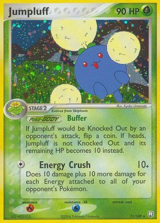 Jumpluff (11/109) Reverse Holofoil [EX: Team Rocket Returns] Pokemon Single Pokémon