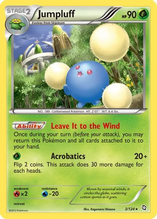 Jumpluff (/124) [BW: Dragons Exalted] Pokemon Single Pokémon
