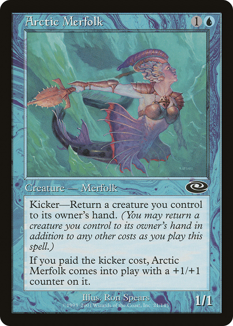 Arctic Merfolk (PLS-021) [Planeshift] Foil MTG Single Wizards of the Coast