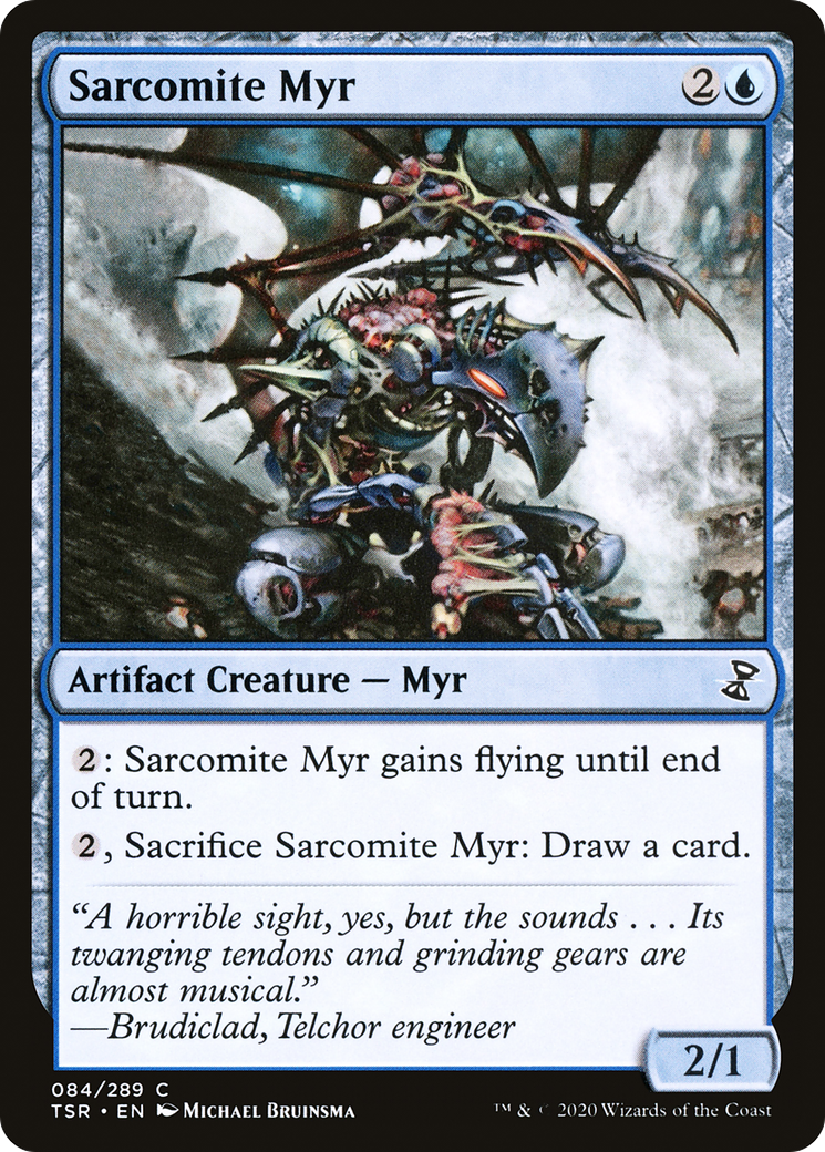 Sarcomite Myr (TSR-084) [Time Spiral Remastered] MTG Single Wizards of the Coast