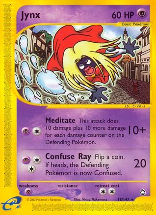 Jynx (/147) [Vintage: Aquapolis] Pokemon Single Pokémon
