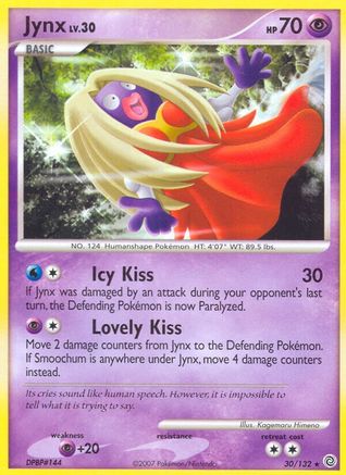 Jynx (/132) Reverse Holofoil [DP: Secret Wonders] Pokemon Single Pokémon