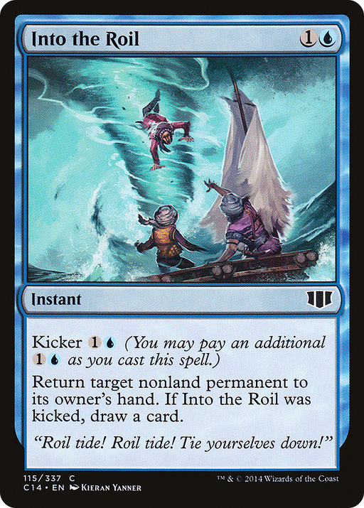 Into the Roil (C14-115) [Commander 2014] MTG Single Wizards of the Coast