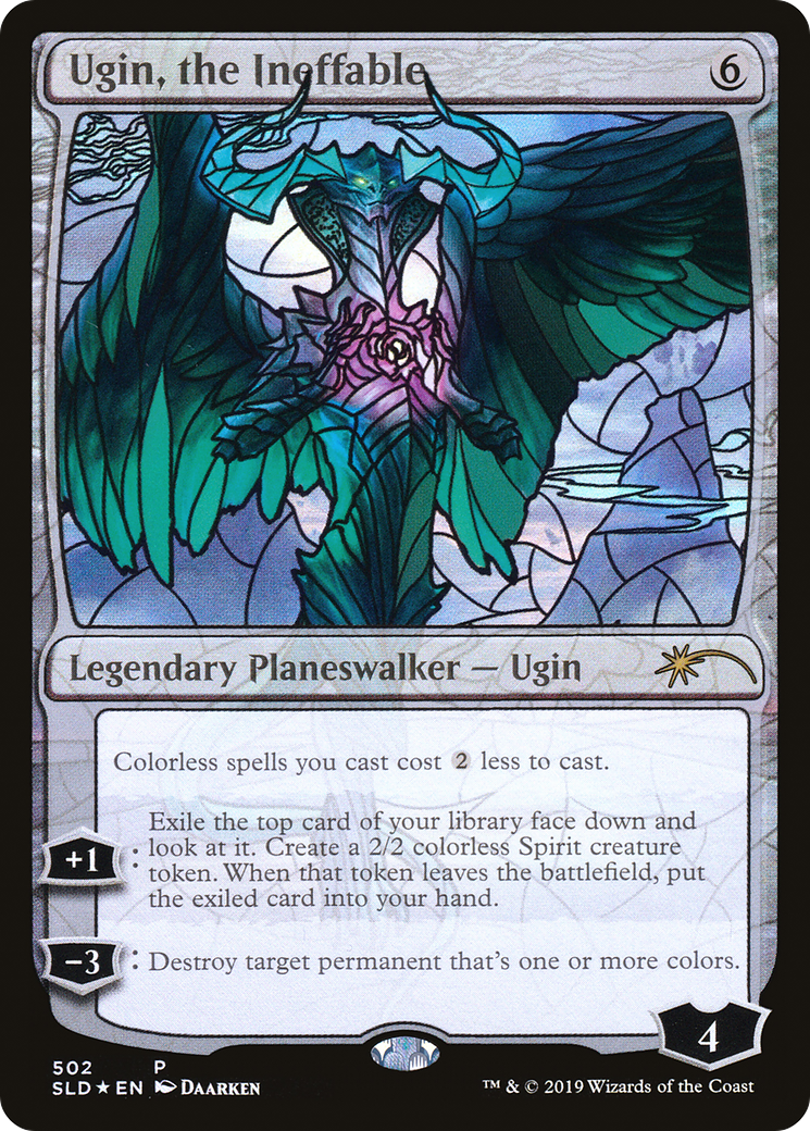 Ugin, the Ineffable (SLD-502) [Secret Lair] Drop Foil MTG Single Wizards of the Coast