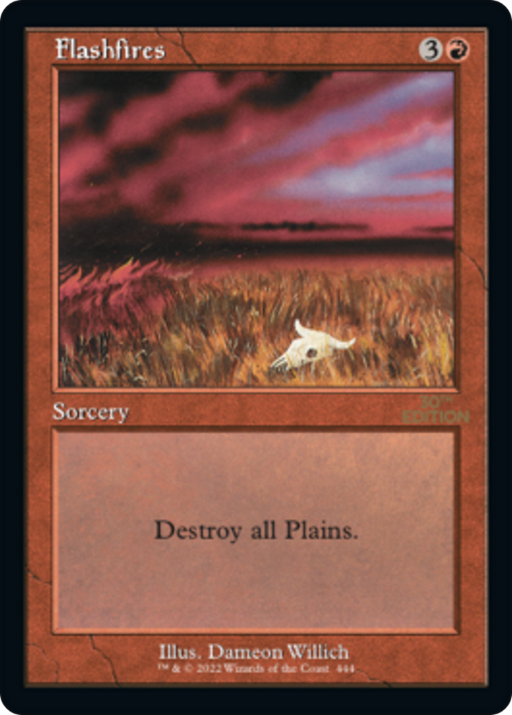 Flashfires (30A-444) [30th Anniversary Edition] MTG Single Wizards of the Coast